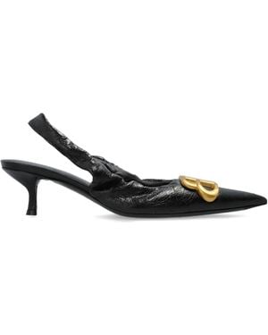 Balenciaga 50 Mm Monaco Pumps - Zwart