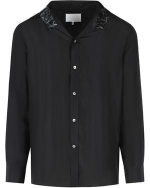 Maison Margiela Silk Shirt - Black