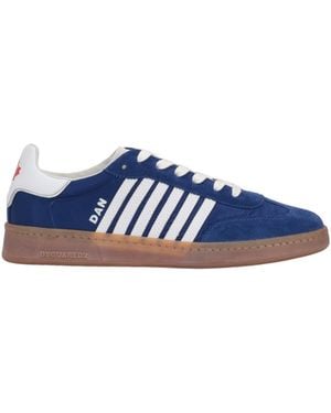 DSquared² Schnür-Low-Top-Sneaker - Blau