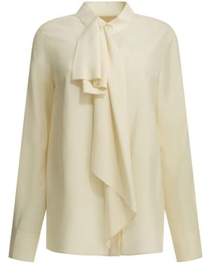 Givenchy Zijden Blouse Van - Naturel