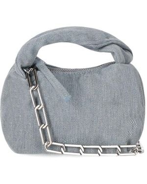 Stine Goya Ziggy Denim Micro Bag - Grey
