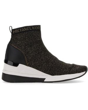 MICHAEL Michael Kors Michael Door Michael Kors Skyler Sneaker - Zwart