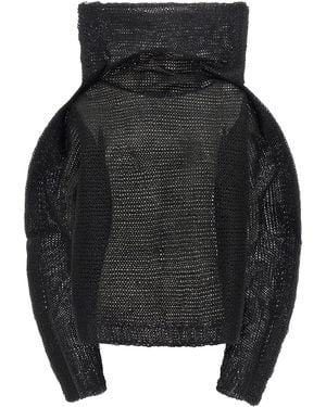 Issey Miyake 'Panini' Top - Noir