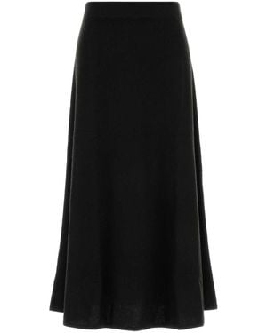 Lisa Yang Cashmere Torie Skirt - Black