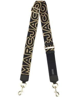 Marc Jacobs Tracolla el logotipo de Outline - Negro