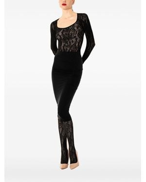 Wolford Infinite Rose Top - Black