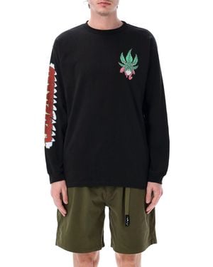 Manastash T -Shirts und Polos schwarz - Blau
