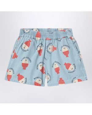 Bobo Choses Morning Egg Shorts - Blue