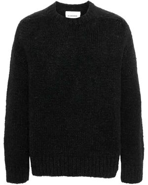 Jil Sander Alpaka -Pullover - Schwarz