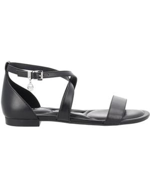 MICHAEL Michael Kors Cow Leather Sandals - Black