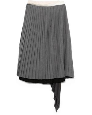 FEDERICO CINA Oversize Botton Down Shirt - Gray