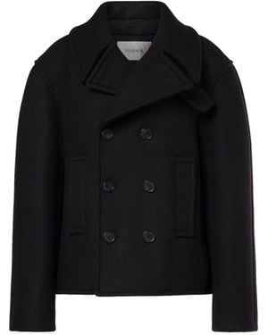 Saint Laurent Übergroße Virgin Wollwolzehaus - Schwarz