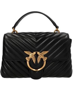 Pinko 'Love Lady Puff Mini' Crossbody Bag - Black