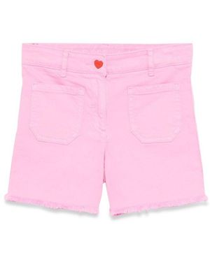 Stella McCartney Stella Mc Cartney Fabric Bermuda Shorts - Pink