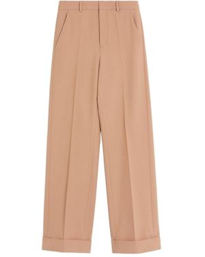 Valentino Wool Trousers - Natural