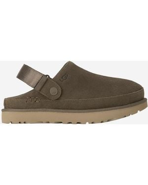 UGG Flat Shoes Pelle Scamosciata - Brown