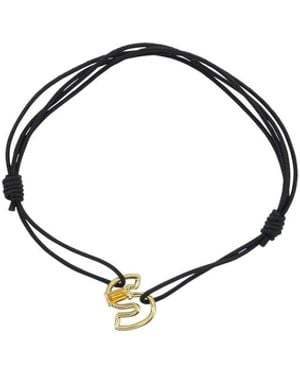 Aliita "Letra S" Bracelet - Metallic