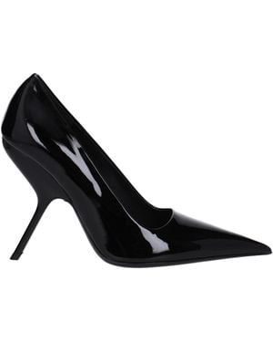 Ferragamo Elevated 'Eva' Pumps - Black