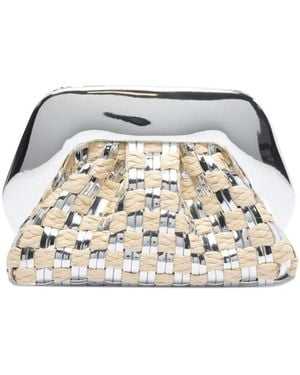 THEMOIRÈ Clutch Gea - White