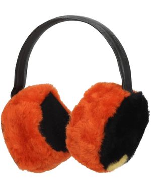 Lanvin Cadeau -ideeën Earmuff Dames Bont Oranje - Rood
