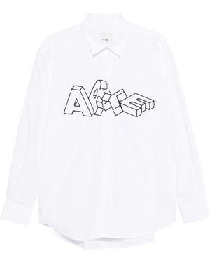 Arte' Arte Blocks Shirt - White
