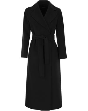 Max Mara Pololdo Wollmantel - Schwarz