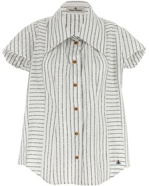 Vivienne Westwood Twisted Bagatelle Camicie Bianco/Nero