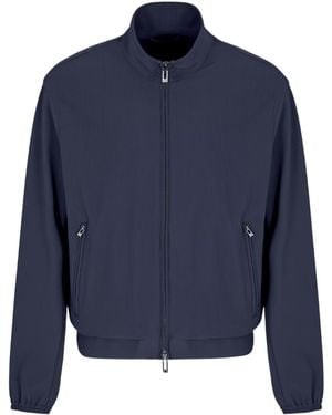 Emporio Armani Coats - Blauw