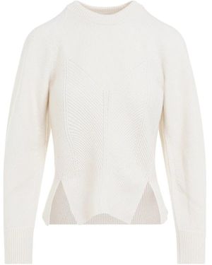 McQueen Chevron-trui - Wit