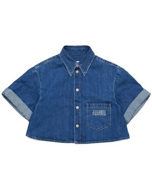 MM6 by Maison Margiela Camisa de - Azul