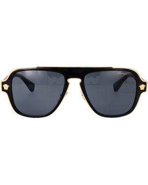 Versace Geometrical Sunglasses 0 Ve2199 100281 - Blue