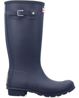 HUNTER Jägerstiefel - Blau