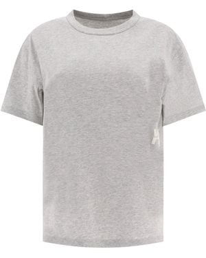 Alexander Wang Light Cotton T-Shirt - Grey