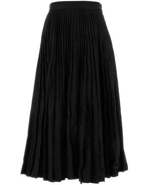 Balenciaga Wool Skirt - Black