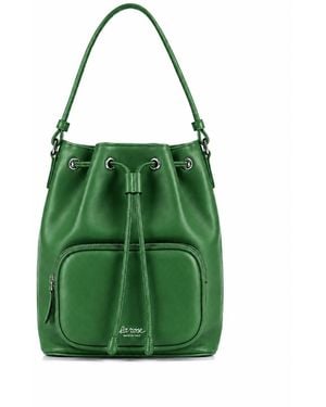 LA ROSE Leren Tas - Groen