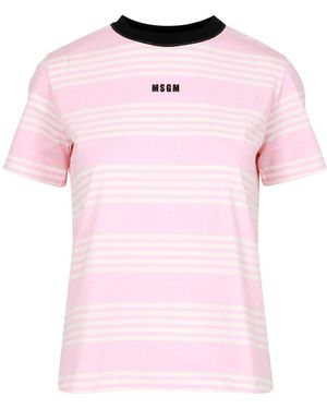 MSGM T -Shirts und Polos rosa - Pink