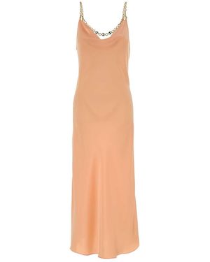 Rabanne Rabanne Peach Satin Dress - White