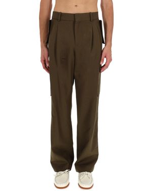 Drole de Monsieur Cargo Trousers - Brown