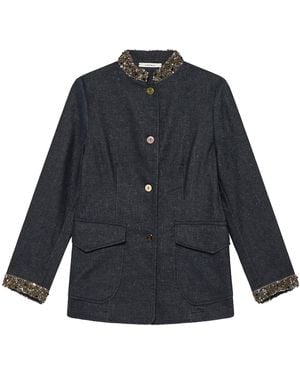 Maliparmi Chaqueta de mezclilla de primavera de - Azul