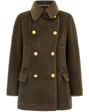 Tagliatore Blanche Trench E Impermeabili Verde-Donna