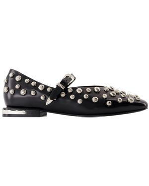 Toga AJ1374 Ballerinas Leder schwarz