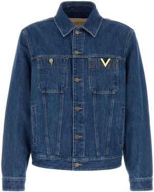 Valentino Garavani Denim Jacket - Blue