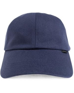Paul Smith Signature Stripe Baseball Cap - Blue