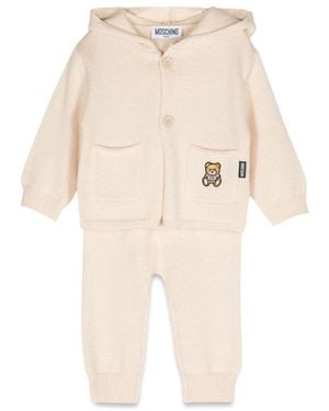Moschino Cardigan + Trousers - Natural