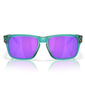 Oakley Zonnebril Oj9014 901404 Holbrook Xxs Rookgrijs/prizm Violet Kinderen - Paars