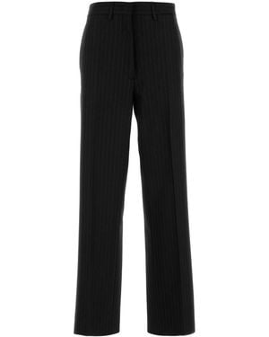Miu Miu Wool Trousers - Black