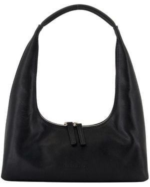 Marge Sherwood Hobo Schoudertas Leer Zwart