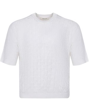 Atomo Factory T Shirt Made Of Cotton - White