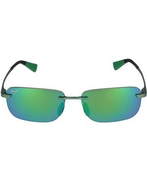 Maui Jim Mj0624s Zonnebril Unisex - Groen