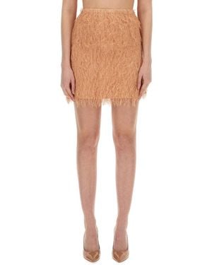 Alysi Frizzy Mini Skirt - Multicolour